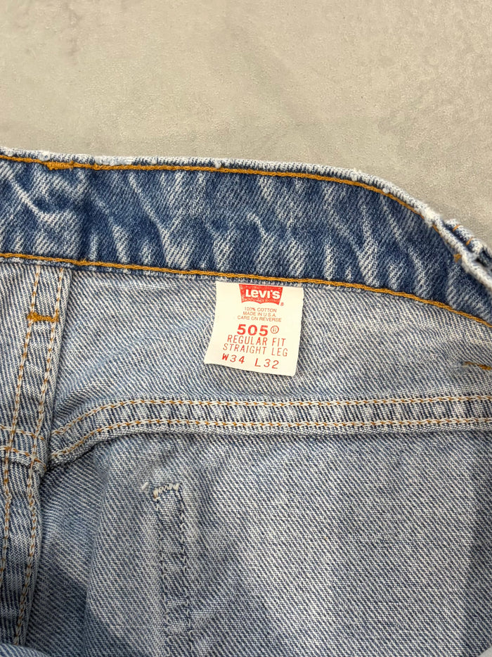 90's Levi's 505 denim pants "Made in USA"