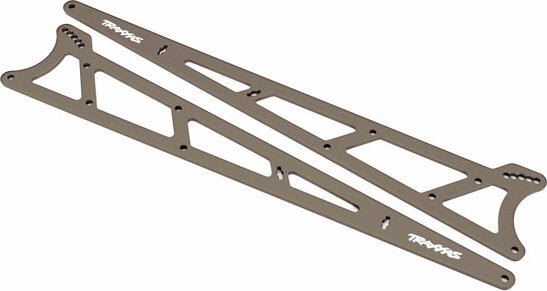 Side Plates, Wheelie Bar, Charcoal Gray (aluminum) (2)