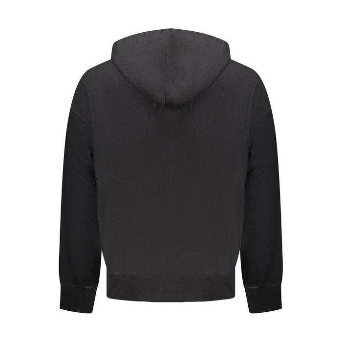 Calvin Klein Black Cotton Men Sweatshirt