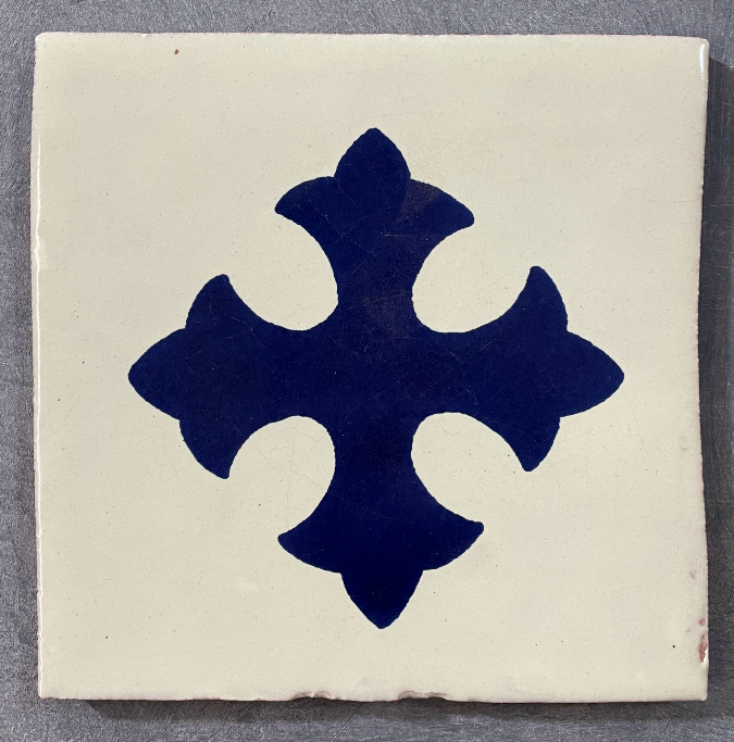 CLEARANCE - TRADITIONAL MEXICAN TILE - CRUZ 6X6 - LOT