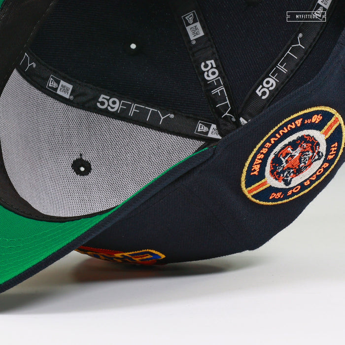 DETROIT TIGERS 1984 WORLD SERIES CHAMPIONS MIDNIGHT NAVY NEW ERA FITTED CAP
