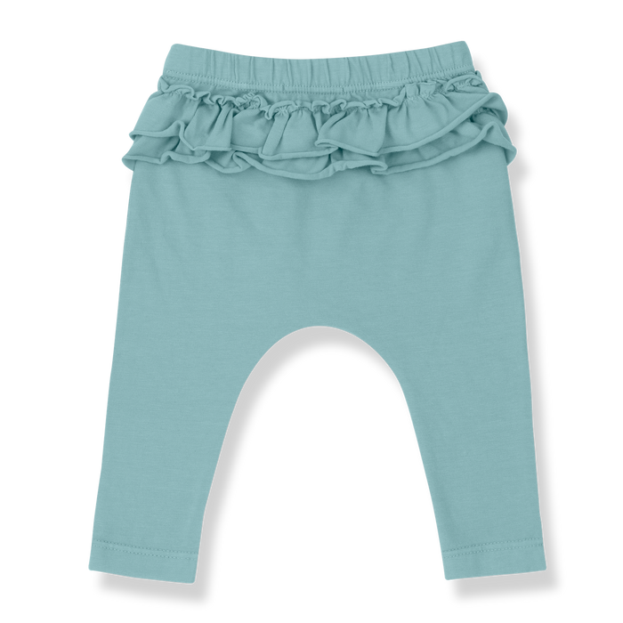 Gouda Leggings w/ Ruffles - Mint
