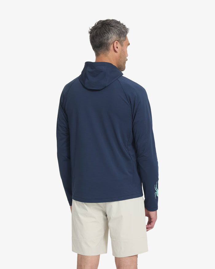 Men's GridWeb™ Fleece Hoodie - True Navy