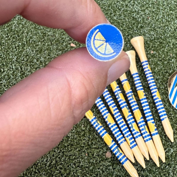 New Birdie Girl Zesty Lemon Golf Tees