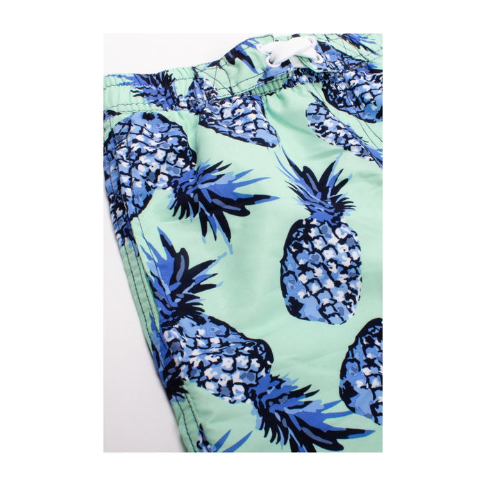 Rashguard & Trunk Set - Mint Pineapple
