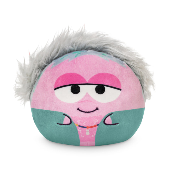 Red and Mokey 4” Reversible Plushie