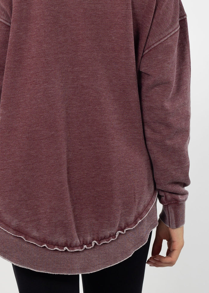 Texas A&M Aggies Women's Top of the Class Burnout Crewneck