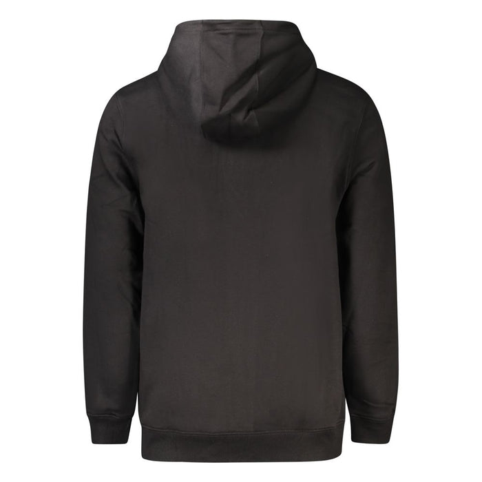 Tommy Hilfiger Black Cotton Men's Hoodie Sweatshirt