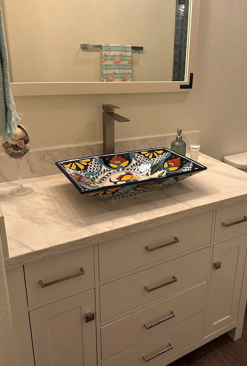 Traditional Mexican Sink-Amor De Pez