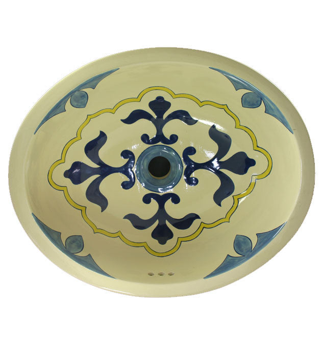 Traditional Mexican Sink-Flor De Liz