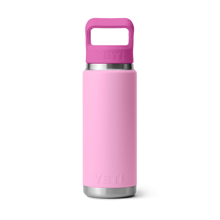 Yeti Rambler 26oz Water Bottle Power Pink / Wildflower WITH COLOR-BLOCKED STRAW CAP