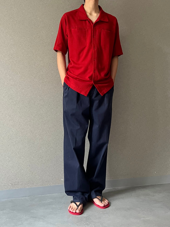 00's NIKE ACG open collar shirt