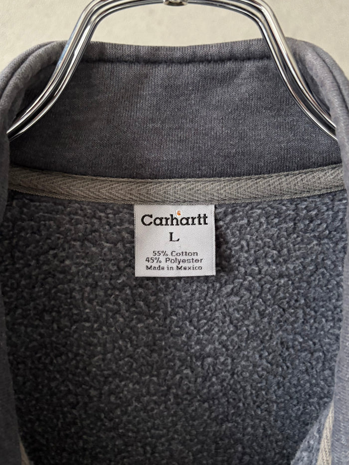 00's carhartt zip up sweater