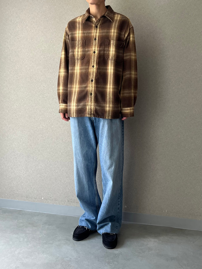 00's ST. JOHN’S BAY flannel shirt