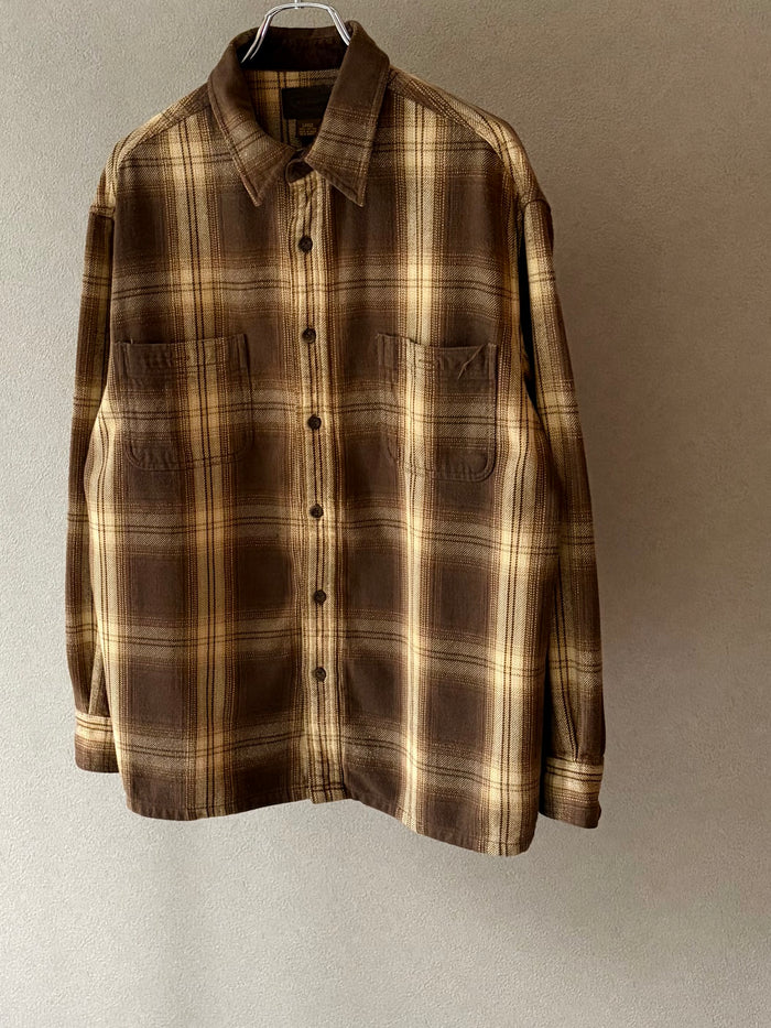 00's ST. JOHN’S BAY flannel shirt
