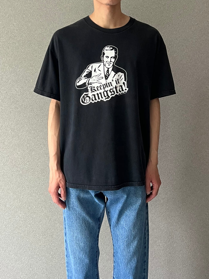 00's UNKNOWN print t-shirt