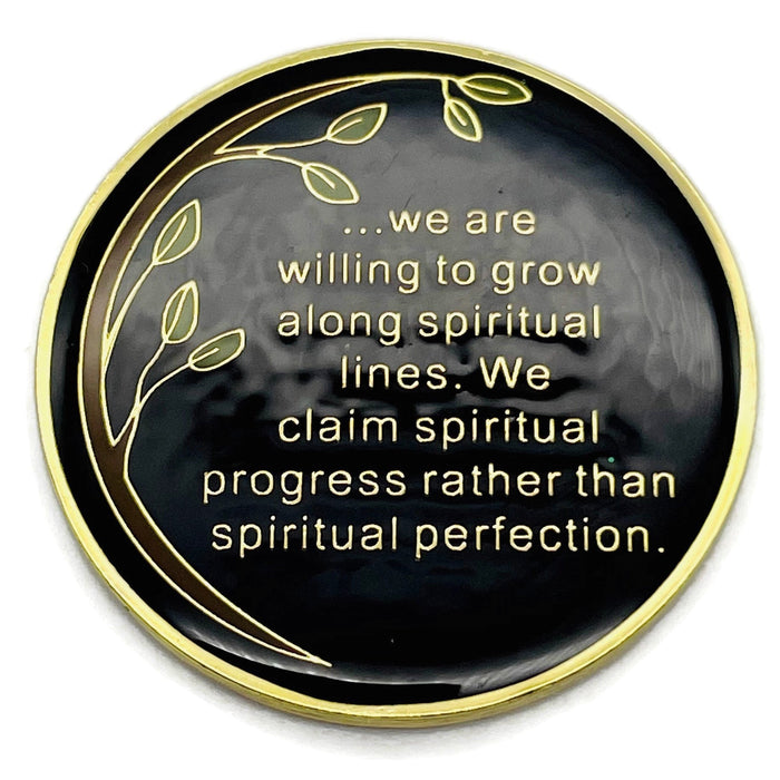 1 to 60 Year Tree of Life Specialty AA Recovery Medallion - Tri-Plated Chip/Coin