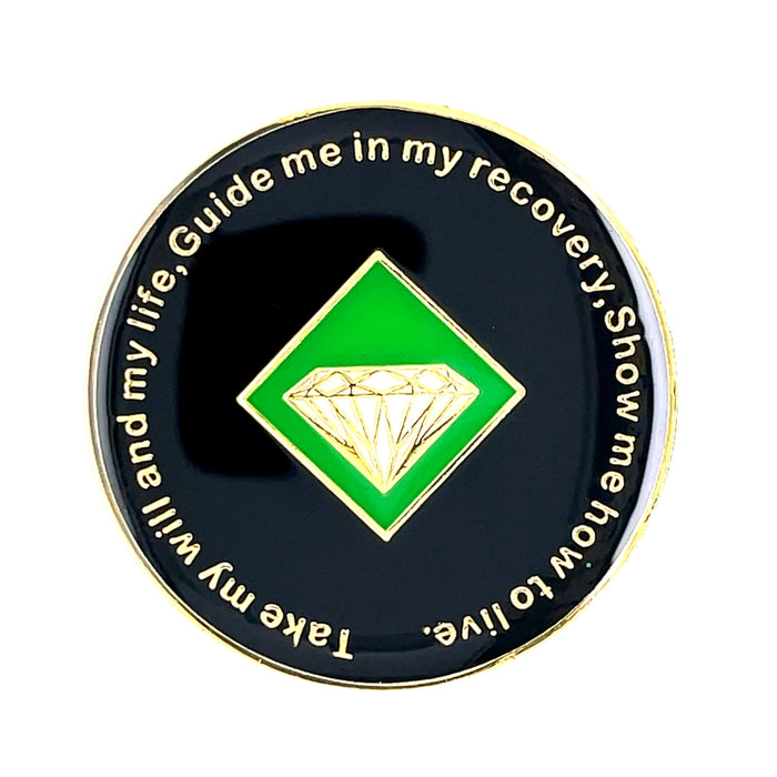 14 Year Tree of Life Specialty Tri-Plated NA Recovery Medallion - Fourteen Year Chip/Coin