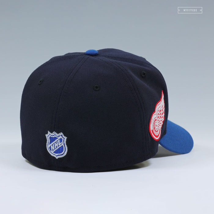 2011 NHL ALL-STAR GAME X DETROIT RED WINGS NICKLAS LIDSTROM JERSEY NEW ERA FITTED CAP