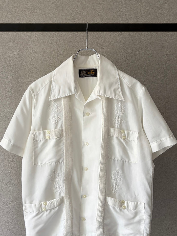 80's LOL BA guayabera shirt