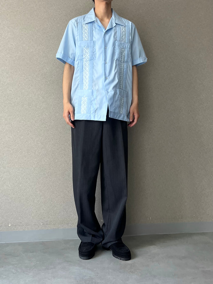 80's UNKNOWN guayabera shirt