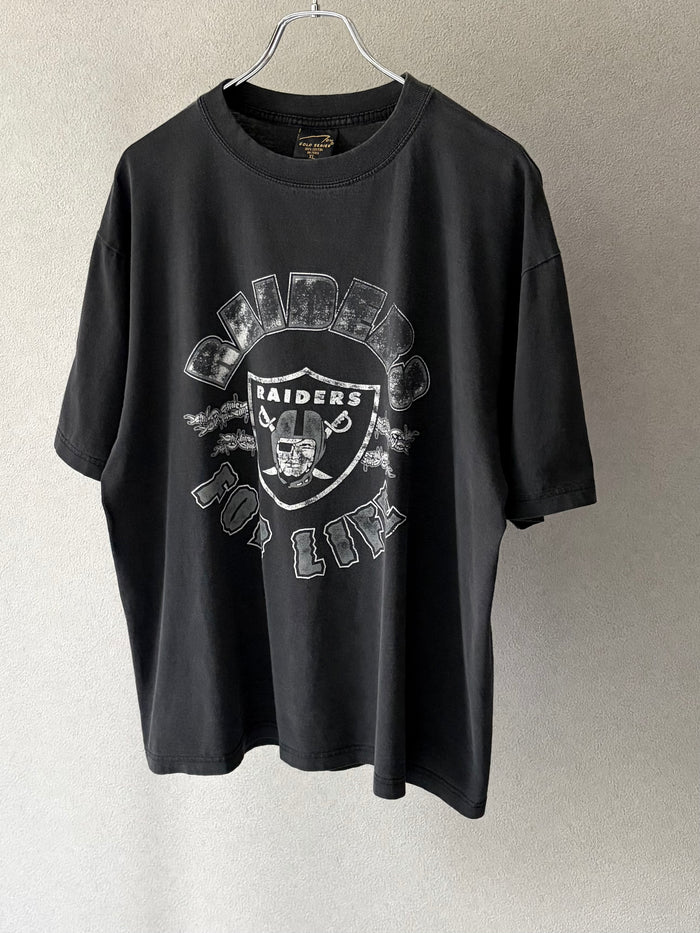 90's NFL RAIDERS print t-shirt