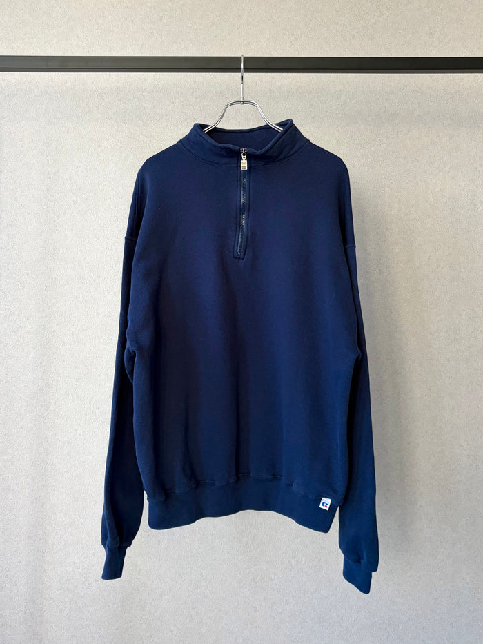 90's RUSSELL half zip sweater
