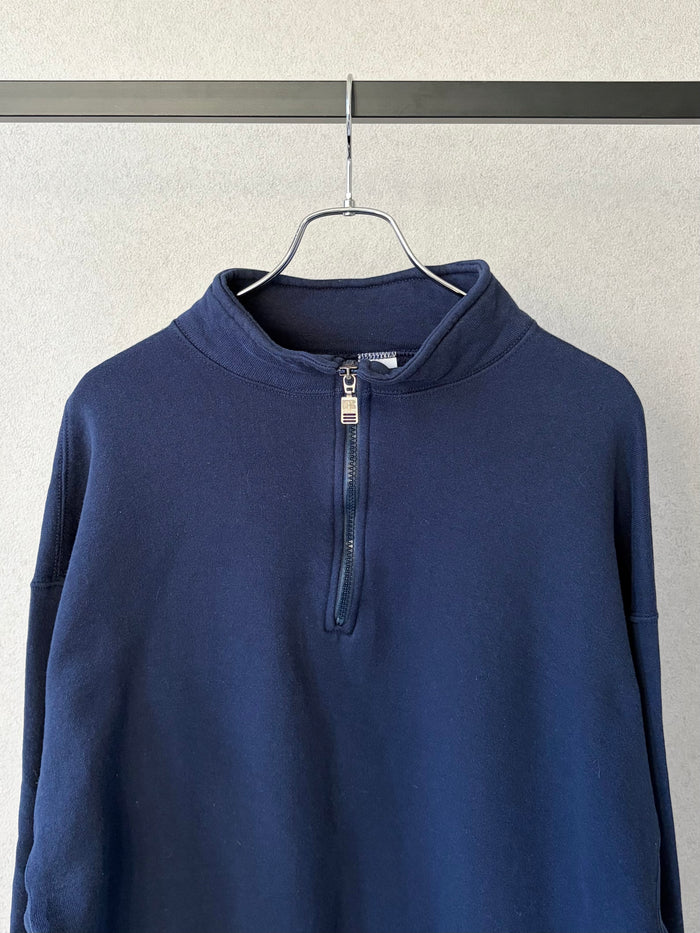 90's RUSSELL half zip sweater