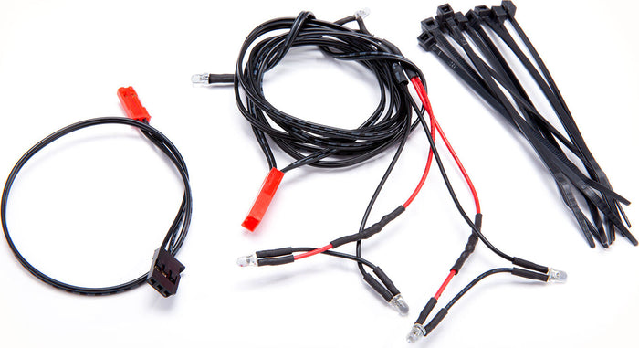LED light harness/ power harness/ zip ties (9) (fits #9311 body)