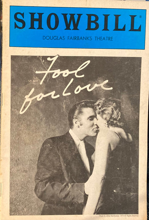 "Fool for Love." By Sam Shepard. Circle Reperatory Theatre, NY. Dec., 1984.