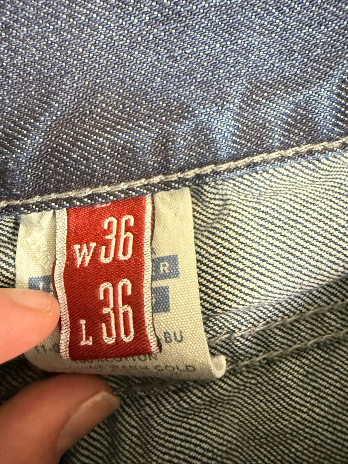 John Stetson 1014 Rocker Boot Cut Jeans (36x36)