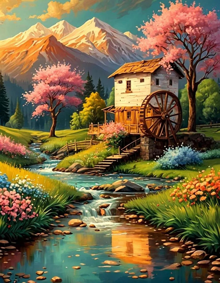 A forgotten old mill
