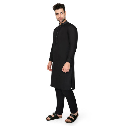 Ahyan Kurta Set Black