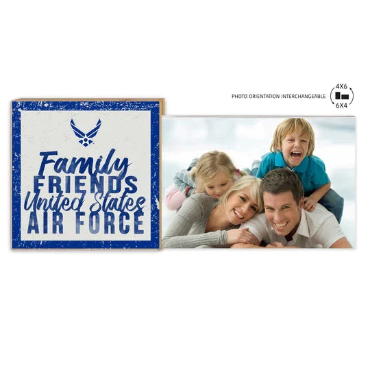 Air Force Family Friends Floating Picture Frame*