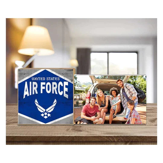 Air Force Retro Diamond Floating Picture Frame*