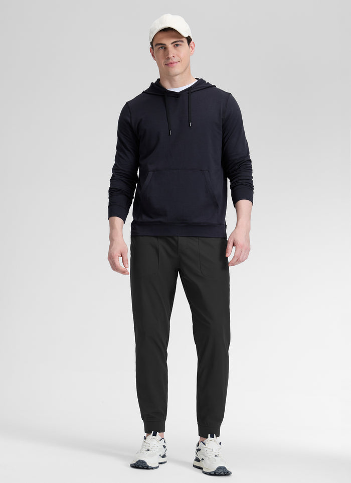 CRZ YOGA Man's  All-Day Comfy Golf Pocket Slim Fit Pant 28" Black