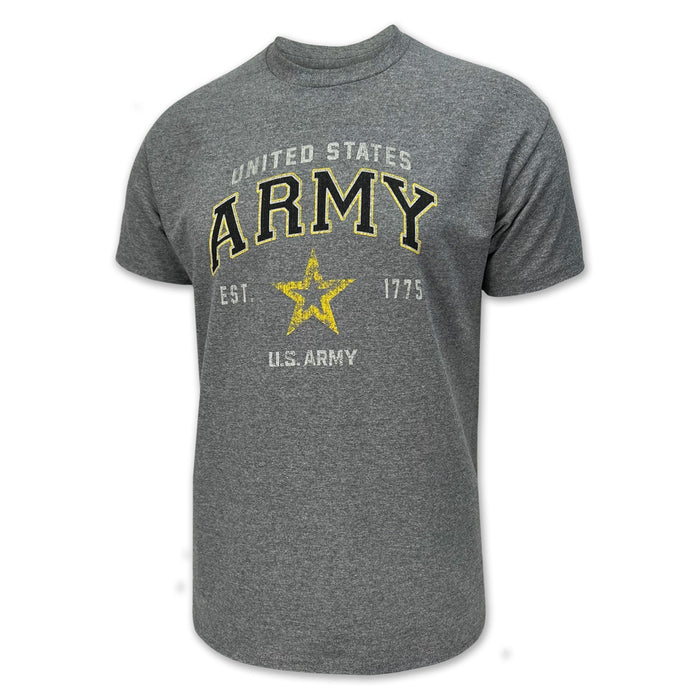 Army Star Est. 1775 T-Shirt (Grey)