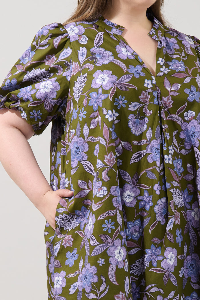 Aurora Shift Mini Dress Reverie Curve