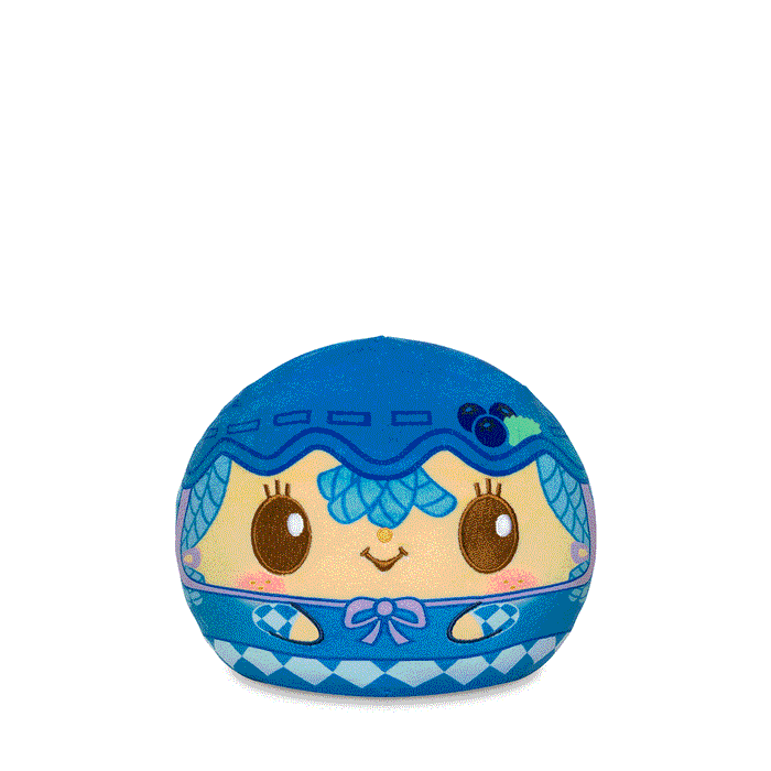 Blueberry Muffin and Cheesecake Mouse 6" Blueberry-Scented Reversible Plushie