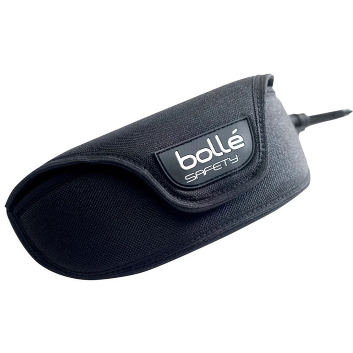 storage case of bolle silium plus safety glasses smoke lens