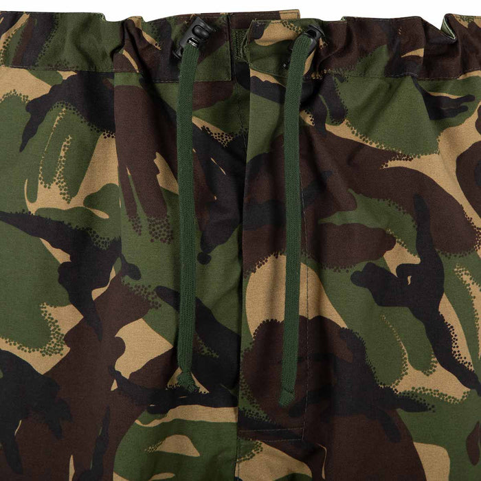british army dpm mvp wet weather trousers grade 1 drawcord waist