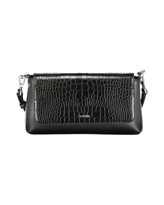 Calvin Klein Black Polyurethane Women Handbag