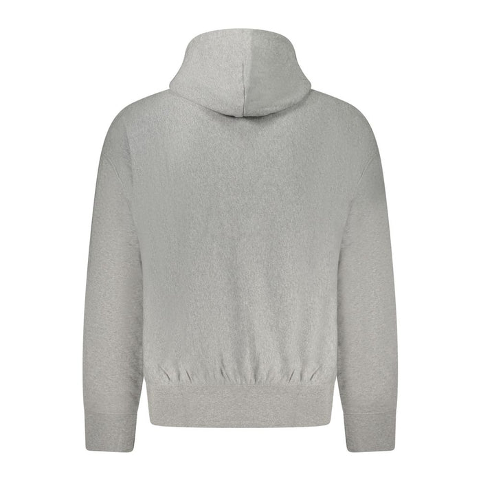 Calvin Klein Gray Cotton Men Sweatshirt