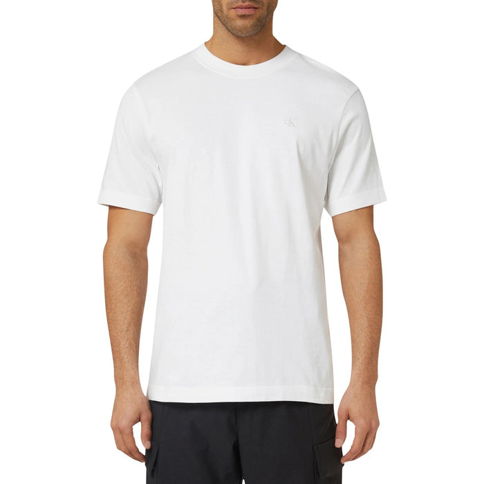 Image 6 : T-shirt Calvin Klein Jeans homme bleu azur détail logo — Delvale