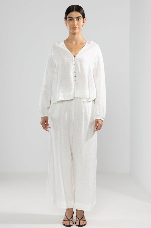 Vale Pants Blanco - Polonio Uruguay