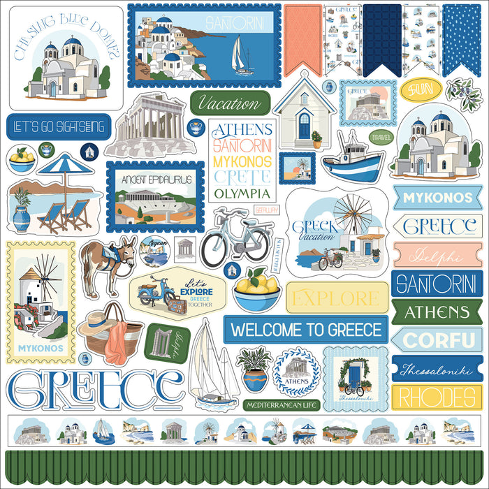 Carta Bella | Greece - 12x12 Collection Kit