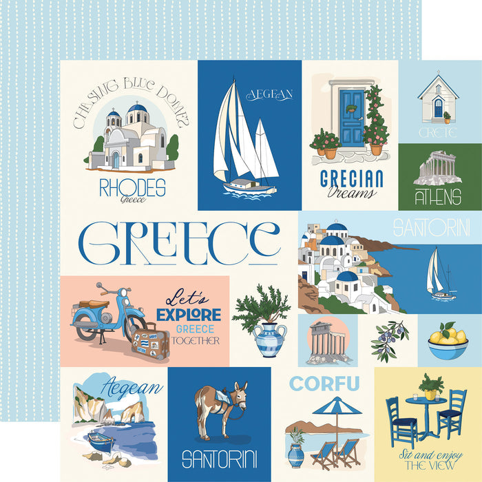 Carta Bella | Greece - 12x12 Collection Kit