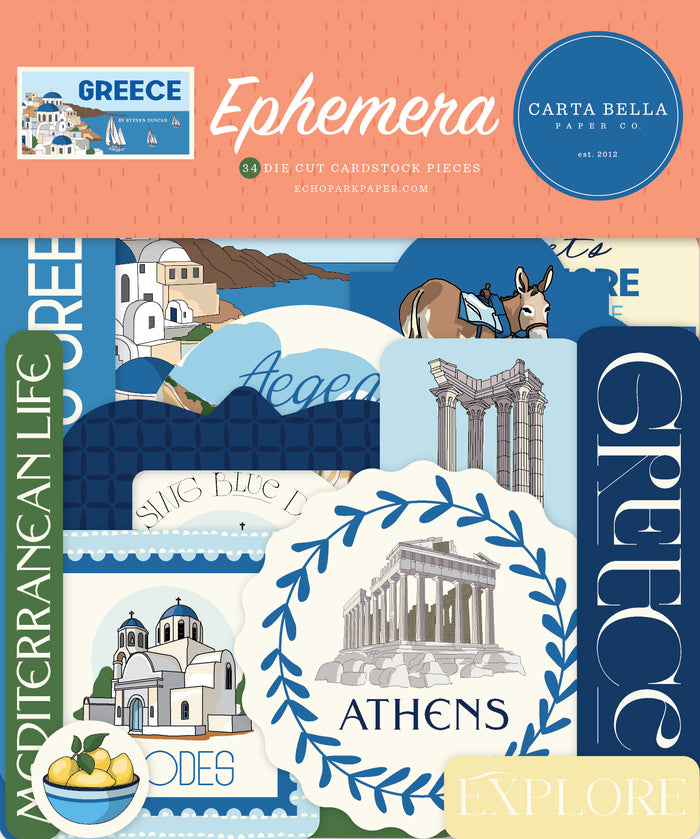 Carta Bella | Greece - Ephemera