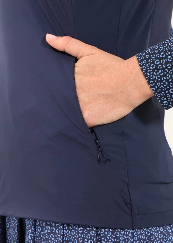 Chervo Elle Vest - Navy
