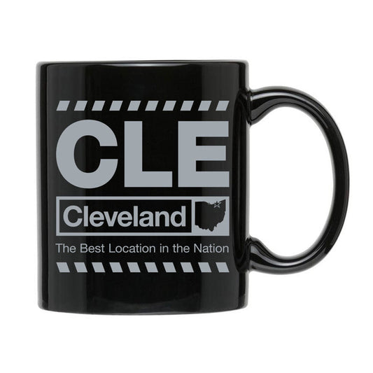 CLE Airport Code Coffee Mug – 11 oz